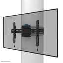 Support sur pilier pour écran Neomounts WL30S-910BL16, 40 à 75 pouces, jusqu'à 50 kg, VESA 200x100 à 600x400, fixé