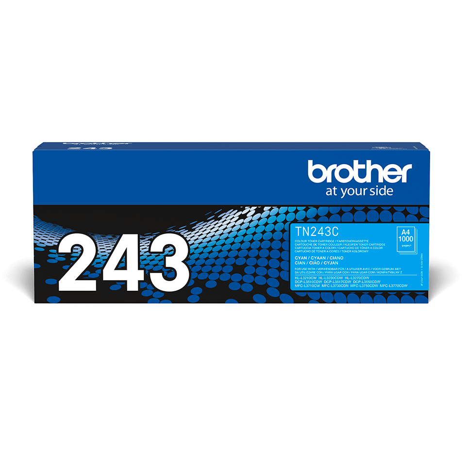 Brother Toner TN-243C / TN243C Cyan, 1.000 Seiten