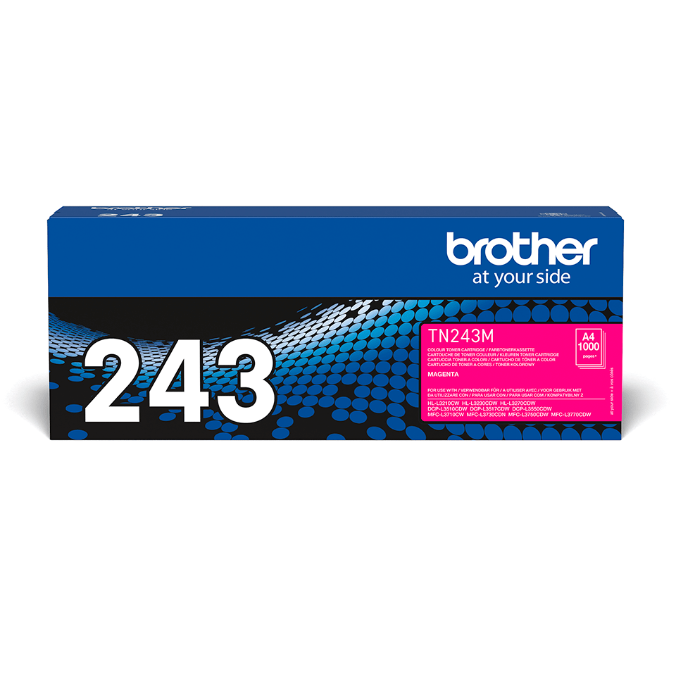 Brother Toner TN-243M / TN243M Magenta, 1.000 Seiten