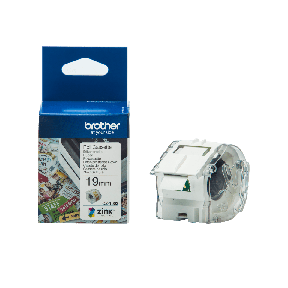 [CZ1003] Brother CZ-1003 / CZ1003 full color label roll, 19 mm x 5 m