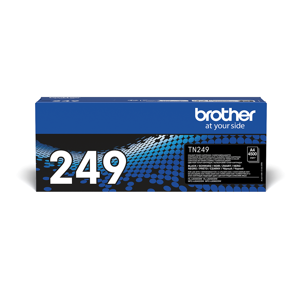 [TN249BK] Brother TN-249BK / TN249BK black toner XXL, 4,500 pages