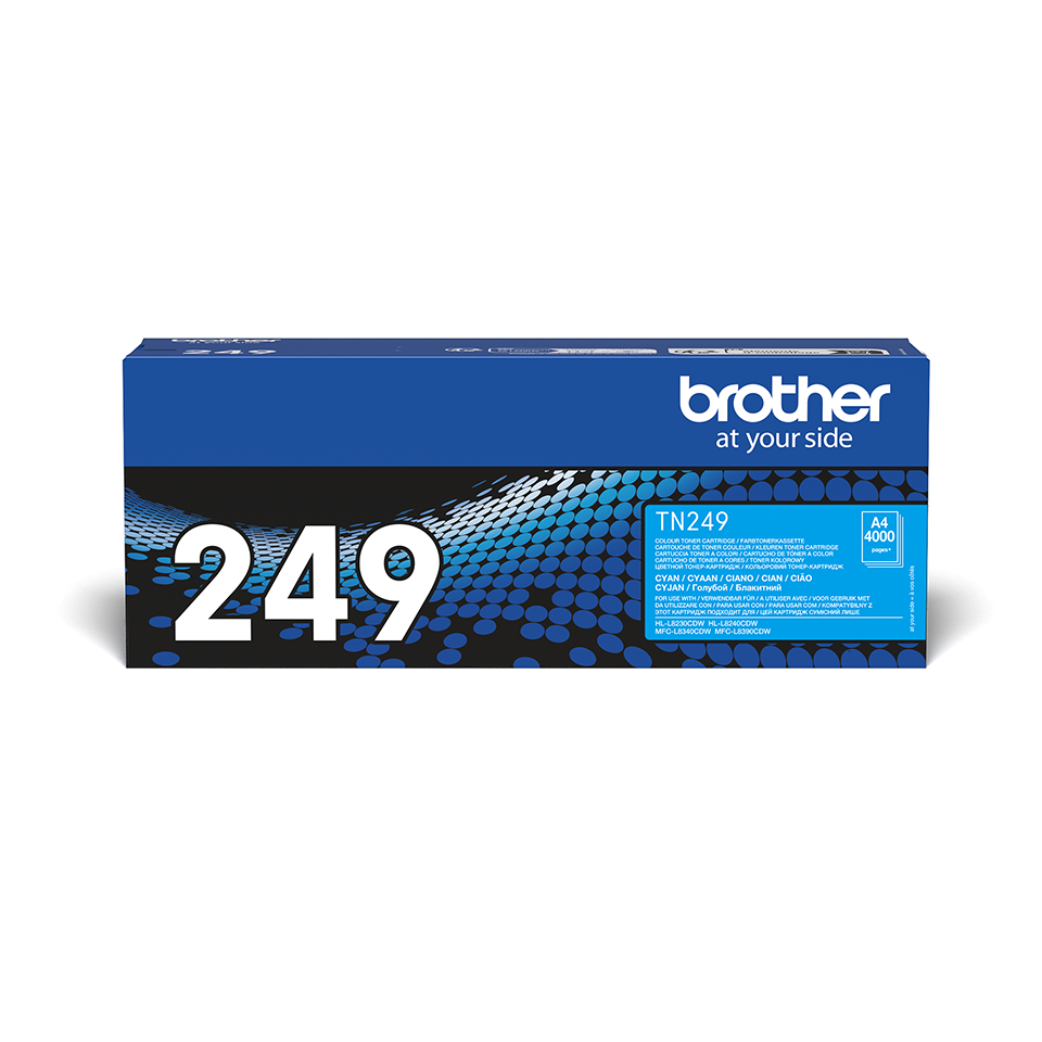 Brother Toner TN-249C / TN249C Cyan XXL, 4.000 Seiten