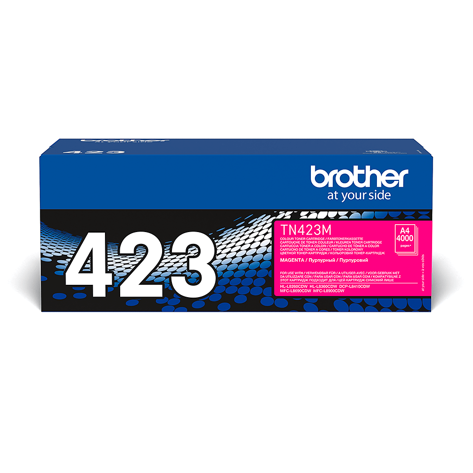 Brother TN-423M / TN423M magenta toner XL, 4,000 pages