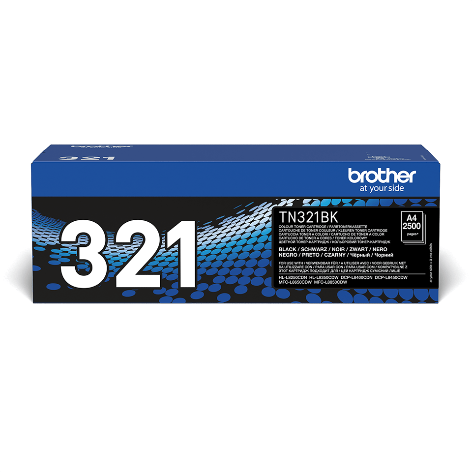 Toner Brother TN-321BK / TN321BK noir, 2 500 pages