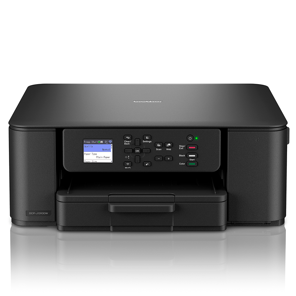 [DCPJ1310DWRE1] Brother DCP-J1310DW Farbtintenstrahl-Multifunktionsgerät, A4, 16 Bilder/Min., Duplex, WLAN