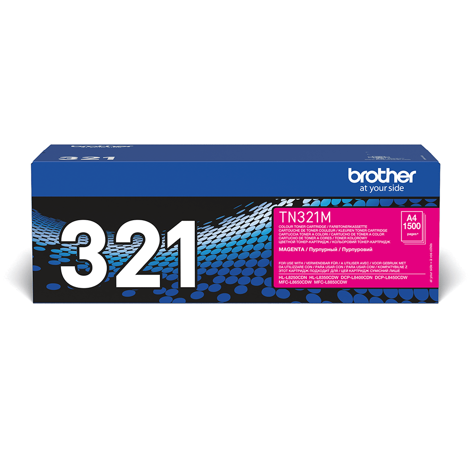 Brother Toner TN-321M / TN321M Magenta, 1.500 Seiten