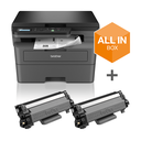 Multifonction laser monochrome Brother DCP-L2627DWXL, A4, 32 ppm, recto verso, Wi-Fi