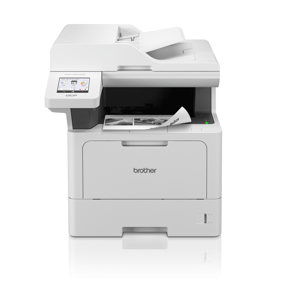 Multifonction laser monochrome Brother DCP-L5510DW, A4, 48 ppm, recto verso, Wi-Fi