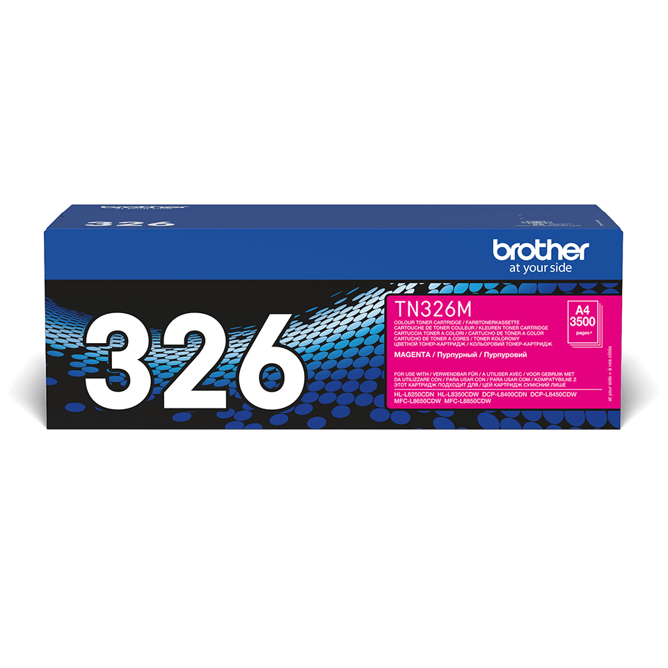 Brother Toner TN-326M / TN326M Magenta XL, 3.500 Seiten