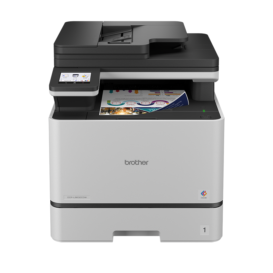 [DCPL8630CDWRE1] Brother DCP-L8630CDW Farblaser-Multifunktionsgerät, A4, 31 S./Min., Duplex, WLAN