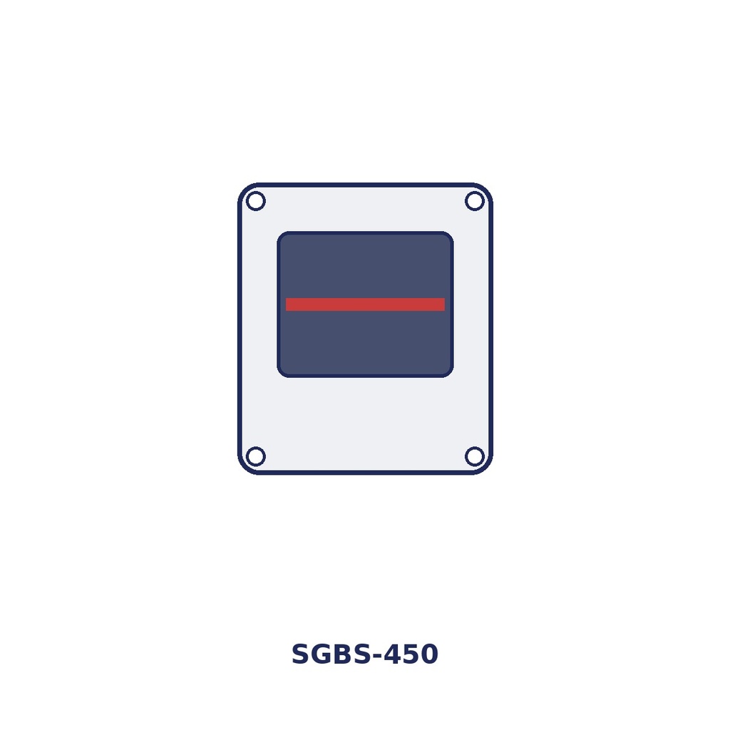 [SGBS450] SAGA SGBS-450 2D-Einbauscanner, ABS-Gehäuse, USB